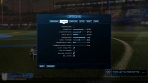 Rocket League Camera Settings